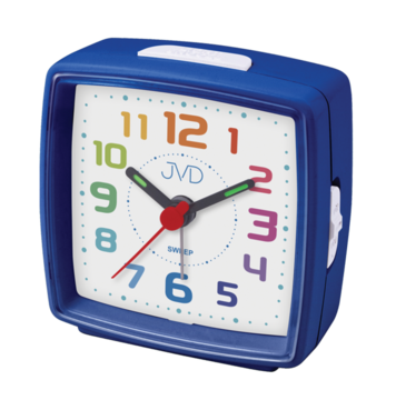 Budík JVD SRP2811.1 tmavě modrý
