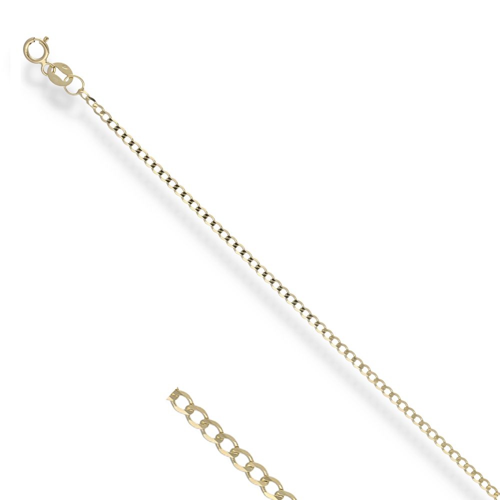 Žluté zlato řetízek PANCR 1,3mm