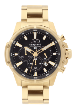 Náramkové hodinky JVD JC635.4 zlaté