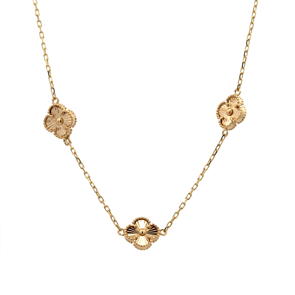 Žluté zlato řetízek VC 42+5cm