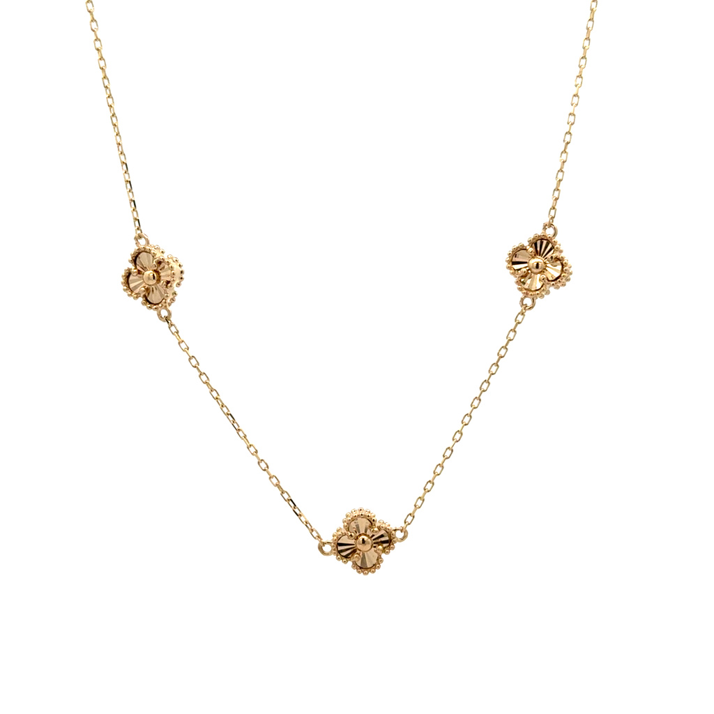 Žluté zlato řetízek VC 42+4cm