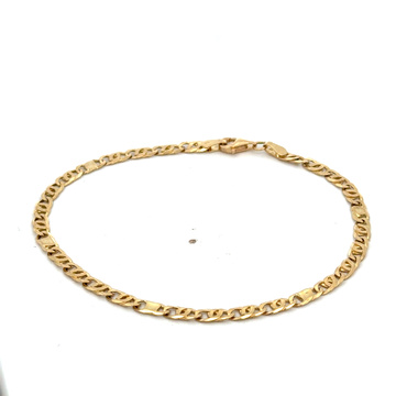Žluté zlato náramek 20cm
