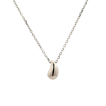 Stříbrný řetízek s KAPKOU 42+3cm