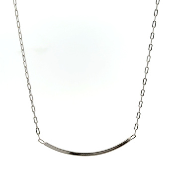 Stříbrný náhrdelník s TYČKOU 42+3cm