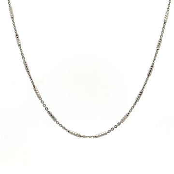 Stříbrný ozdobný řetízek