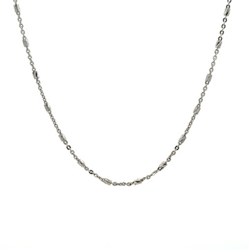 Stříbrný ozdobný řetízek