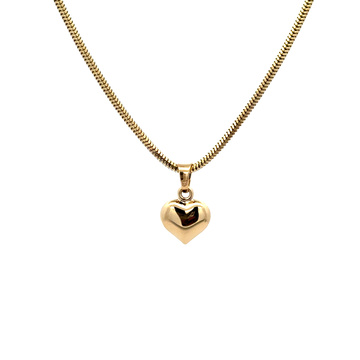 Žluté zlato přívěsek SRDCE