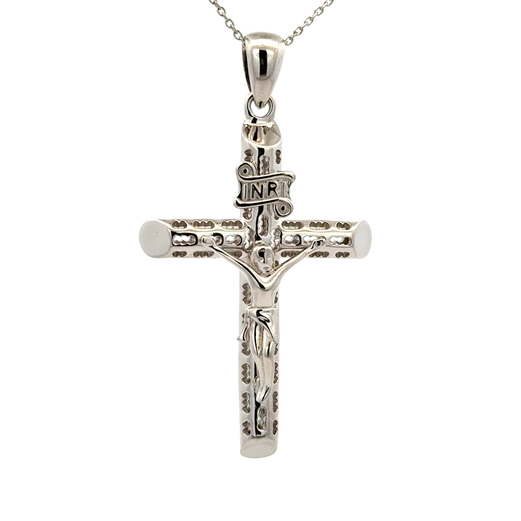 Stříbrný přívěsek masivní KŘÍŽ