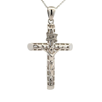 Stříbrný přívěsek masivní KŘÍŽ