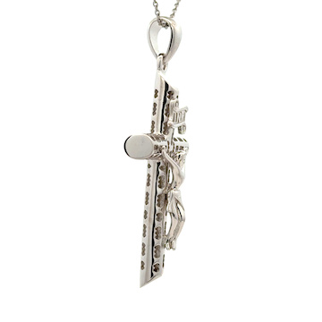 Stříbrný přívěsek masivní KŘÍŽ