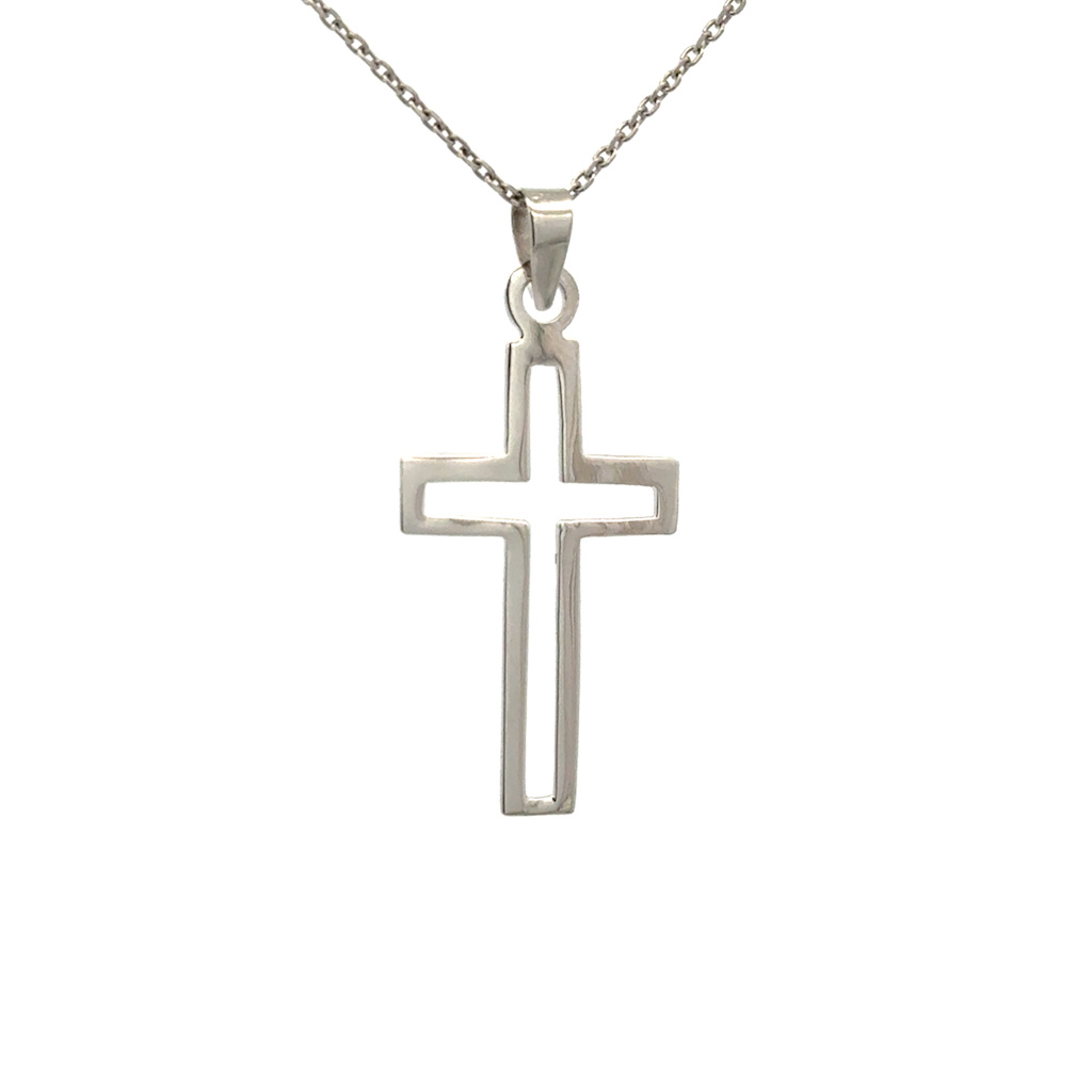 Stříbrný přívěsek KŘÍŽEK 33mm