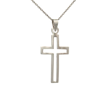 Stříbrný přívěsek KŘÍŽEK 33mm