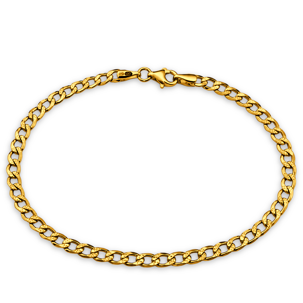 MINET Zlatý náramek 21cm