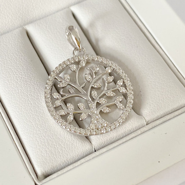 Stříbrný přívěsek strom života se zirkony Ag 925/1000