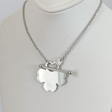 Stříbrný náhrdelník květina AG925/1000