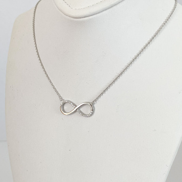 Stříbrný náhrdelník nekonečno AG925/1000