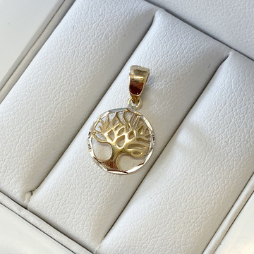 Žluté zlato přívěsek au 585/1000