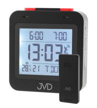 Rádiem řízený budík JVD RB3552.2