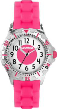 CLOCKODILE Svítící růžové sportovní dívčí dětské hodinky SPORT 3.0