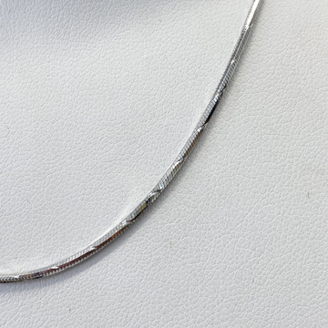 Stříbrný řetízek lanko broušené 45cm