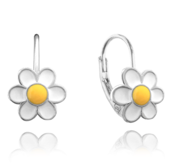 Stříbrné náušnice MINET KOPRETINY