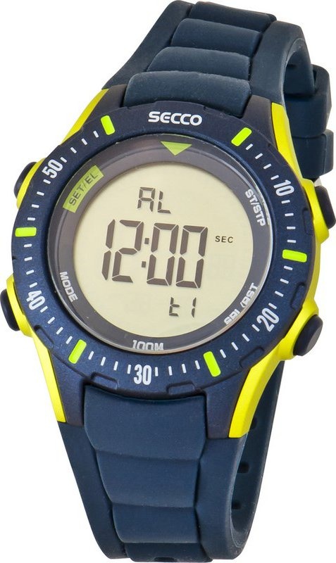 Unisex digitální hodinky SECCO DIR-003