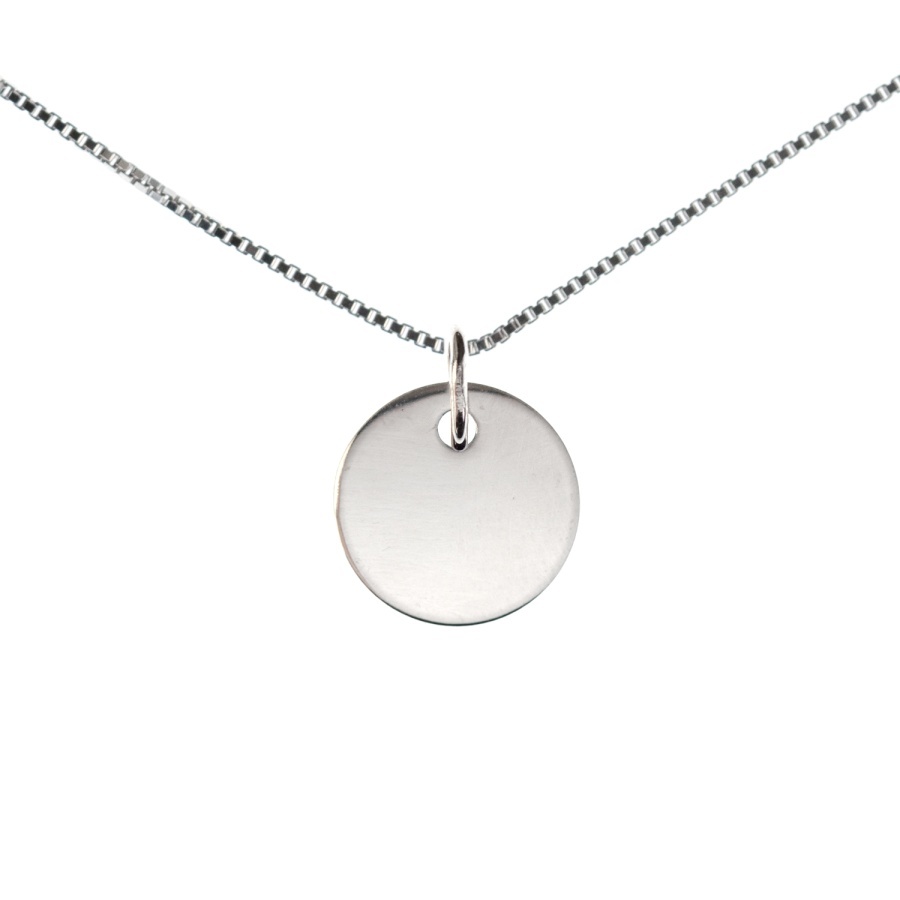 Přívěsek deska kruh 13mm