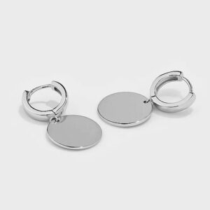 Stříbrné náušnice kroužky s kolečky