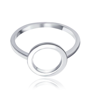 MINET Stříbrný prsten kroužek