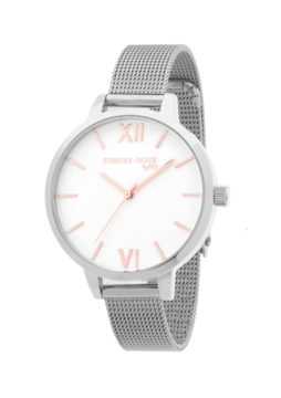 Dámské hodinky SUNDAY ROSE Fashion SILVER LOVE