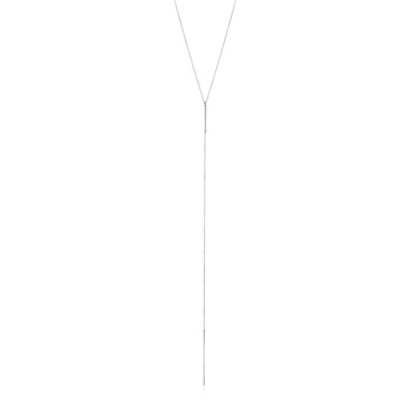Stříbrný náhrdelník s tyčkou 45cm