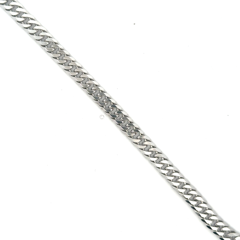 Stříbrný pánský náramek šířka 6mm