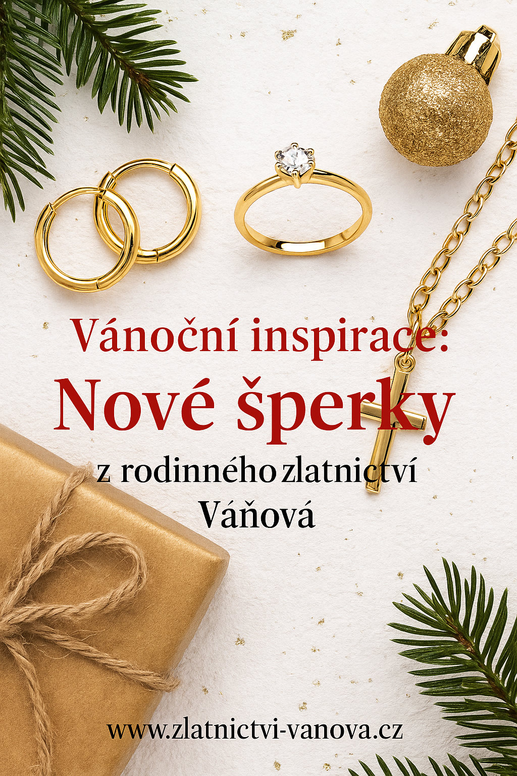 Vánoce se blíží: Objevte kouzlo nových šperků